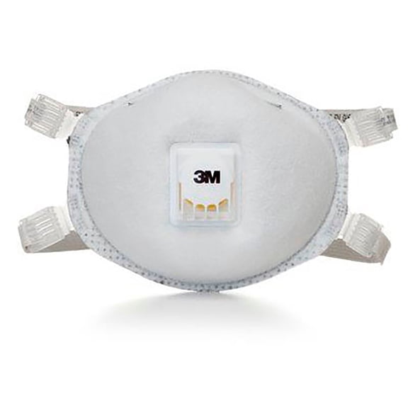 3M Particulate Respirator 8214, N95, with Faceseal and Nuisance Level Organic Vapor Relief