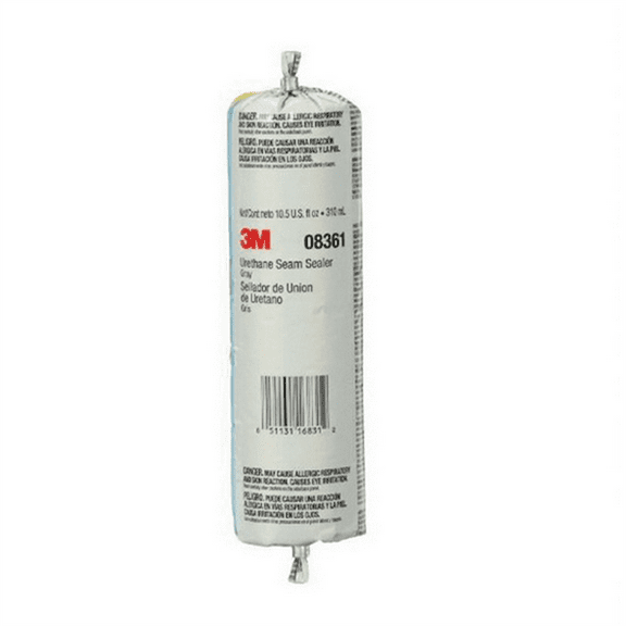 3M 08364 1-Component Seam Sealer, 310 mL Flex-Pack, Paste, Beige, 24 hr Curing