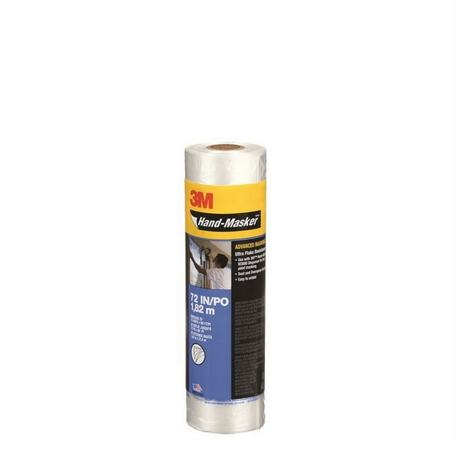 3M 85-182 Masking Film - Prefolded 90' X 72