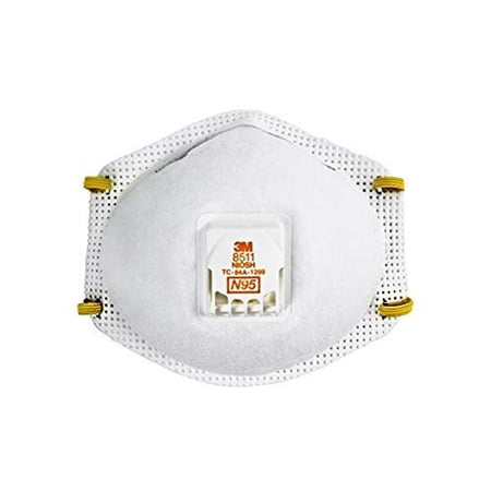 CTI Industrial Supply 3M 8511 Paint Sanding Valved Cool-Flow Respirator 10-Pack