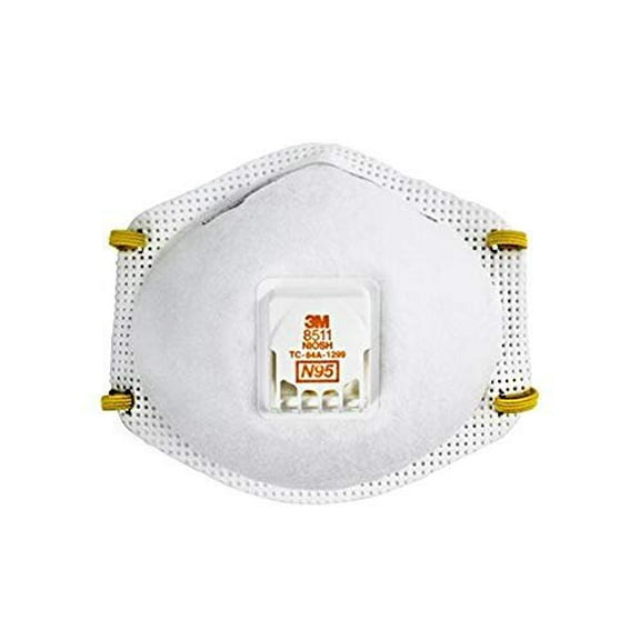 CTI Industrial Supply 3M 8511 Paint Sanding Valved Cool-Flow Respirator 10-Pack