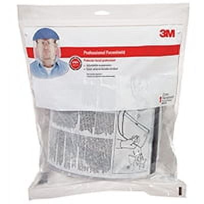 product image of 3M 90028-80025T Face Shield, Polycarbonate Visor, Clear Visor