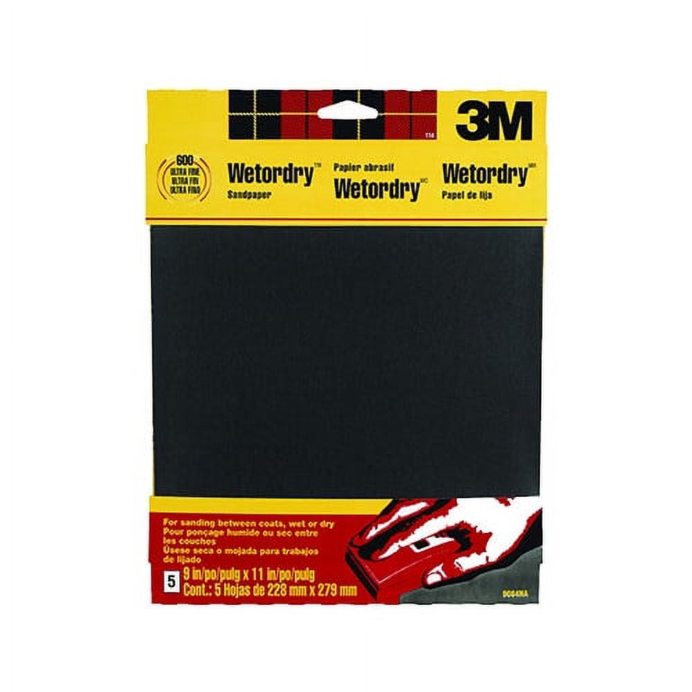 3M 9085NA "Waterproof" Silicon Carbide Sandpaper 9" x 11" Super Fine