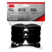 3M 90954H4-DC Safety Eyewear, Gray, 4-Pk. - Quantity 1