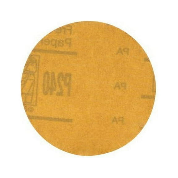 3M 00915 Hookit Gold Disc, 3 inch, P240 Grit