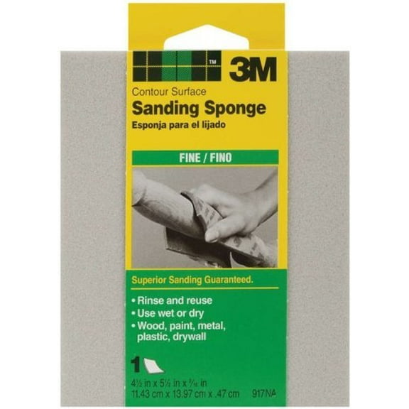 3M 917DC-NA Fine Contour Surface Sanding Sponges