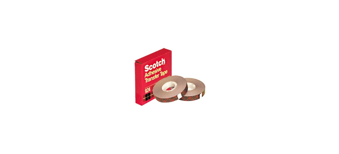 3M 92434BX Translucent 3/4" Adhesive Transfer Tape in Individual Boxes - 108 Foot Roll