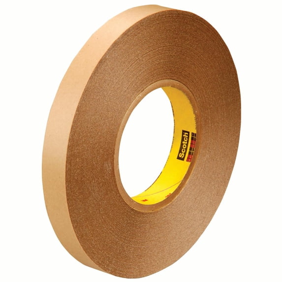 3M™ 9425 Removable Double-Sided Tape, 3" Core, 0.75" x 216', Clear, Pack Of 2