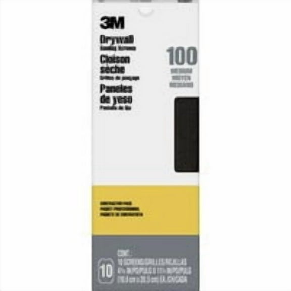3M 99440 Sanding Screen 100-Grit Medium Cloth Backing Tan