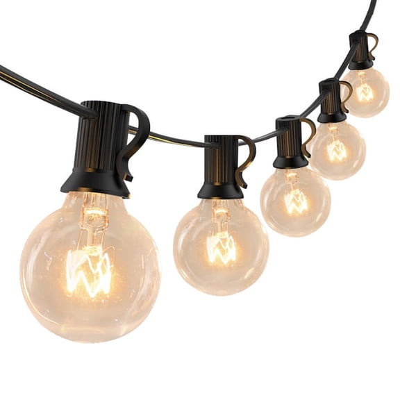 3M 9M 15M OUTDOOR GARDEN WEDDING INDUSTRIAL FESTOON BULB STRING LED LIGHTS