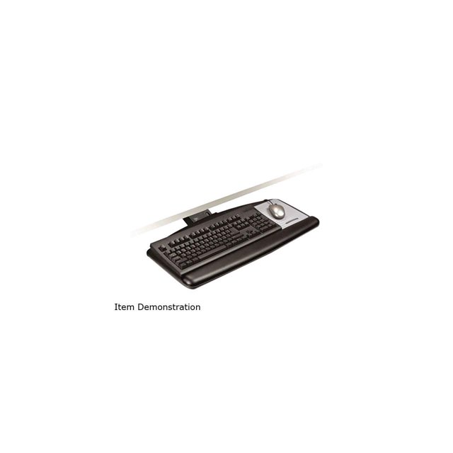 3M AKT170LE Adjustable Keyboard Tray with Standard Platform