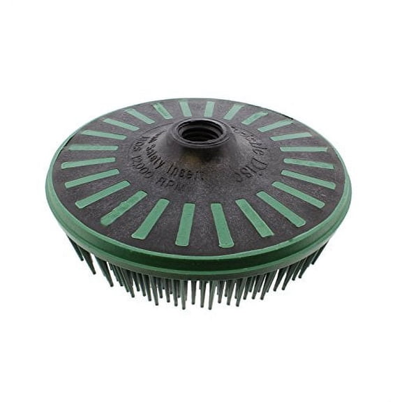 3M Abrasive 048011-24241 Scotch-Brite Bristle Discs, 4 1/2", 50 RPM and 12,000 RPM, Green