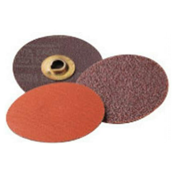 Roloc Discs 777F, Ceramic/Regular Alumina Mix, 2 in Dia., 50 Grit