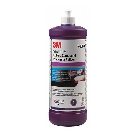3M Abrasive Rubbing Automotive Cleaners, 32 oz