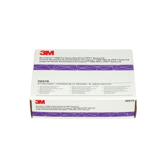 3M Accuspray ONE Pro Spray Gun Kit for PPS Series 2.0, 26578, 4 kits per case