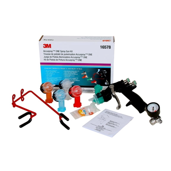 3M Accuspray ONE Spray Gun Kit, 16578, 4 per case