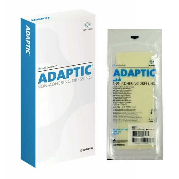 3M Adaptic Sterile Oil Emulsion Impregnated Dressing Rectangle 3 x 8" 2013 36 per Box