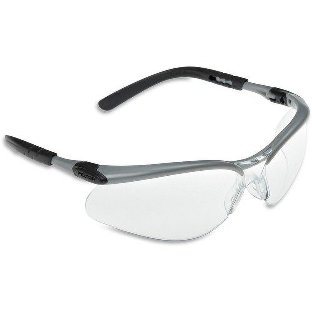 3M Adjustable BX Protective Eyewear - Ultraviolet Protection - Silver, Black - Anti-fog, Adjustable, Comfortable, UV Resistant - 1 Each 3M Adjustable BX Protective Eyewear - Ultraviolet Protection - Silver, Black - Anti-fog, Adjustable, Comfortable, UV Resistant - 1 Each