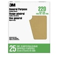 thumbnail image 1 of 3M 99402NA Fine Grit 150 Aluminum Oxide Sandpaper Sheets, 9″ × 11″ – 25‑Pack, 1 of 6