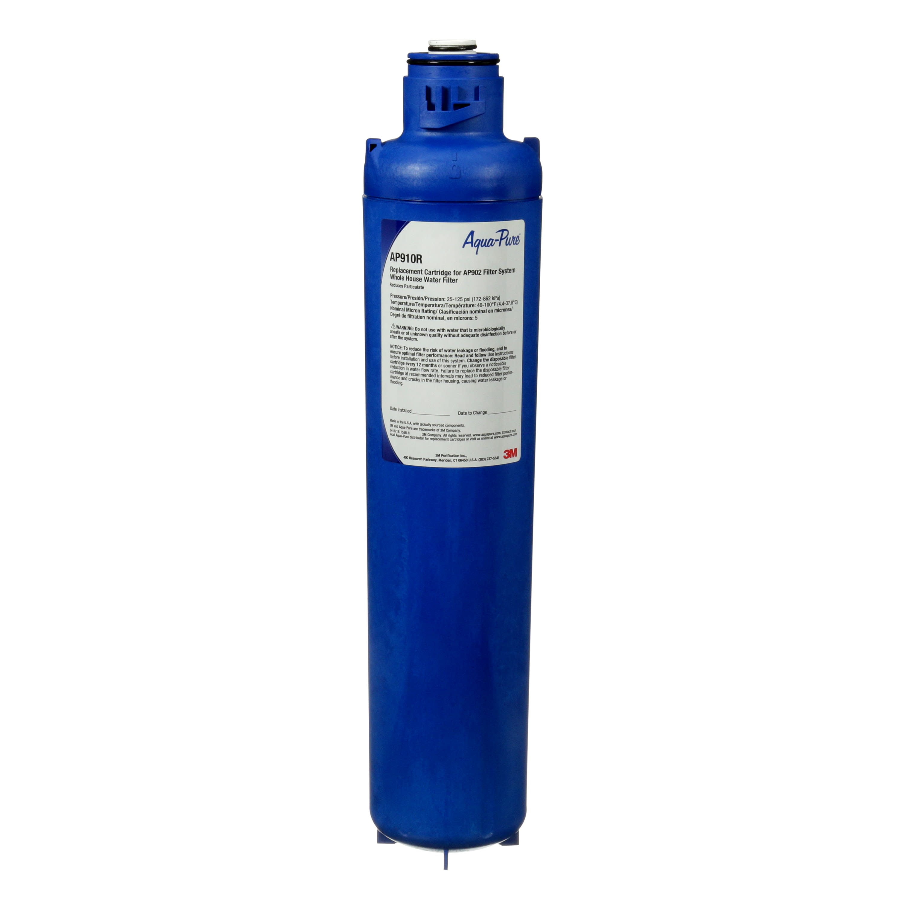 3M Aqua-Pure 25.2" Blue Whole House Water Filter Cartridge
