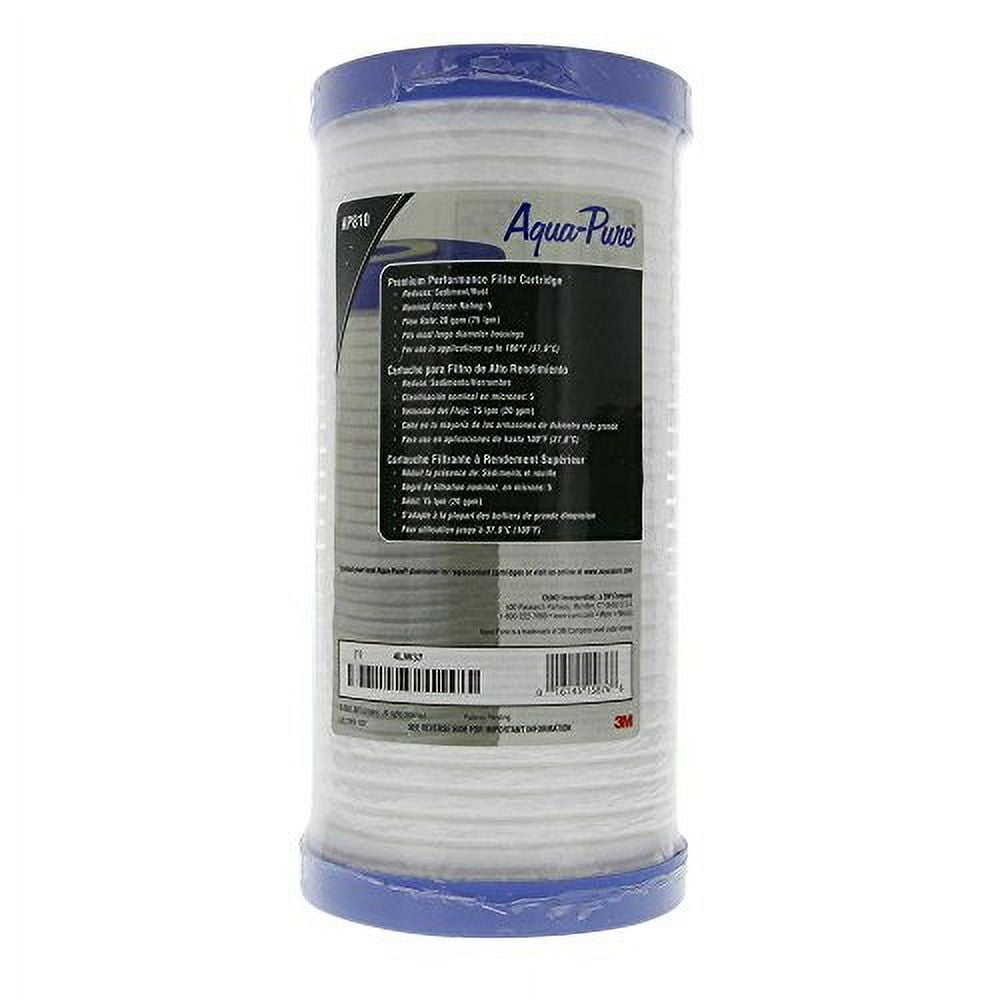 3M AquaPure Whole House Replacement Water Filter AP810, For AquaPure