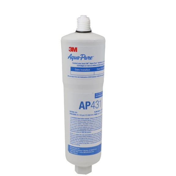 3M Aqua-Pure Whole House Scale Inhibition Replacement Water Treatment Cartridge AP431, AP43111, 10 Per Case