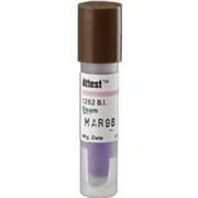 3M Attest Biological Indicator for Steam Sterilizer with Test Pack for Gravity and Vacuum, Brown Cap, Box of 100