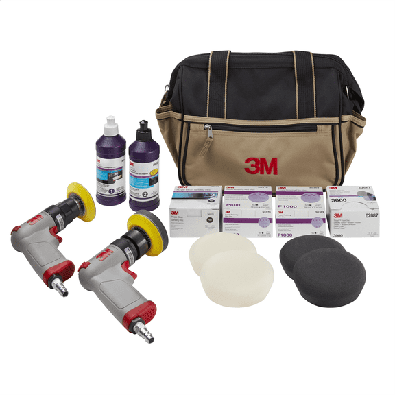 3M Automotive 2516 Headlight Lens Restoration System
