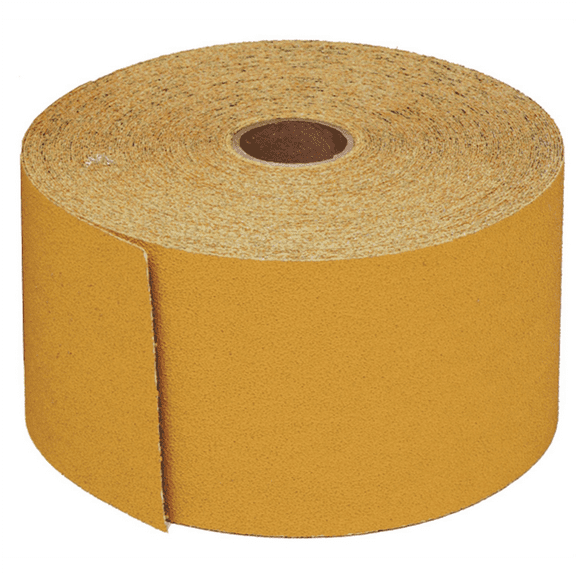 3M Automotive 2599 Stikit Gold Sand Paper Sheet Roll 2-3/4" x 25 yds