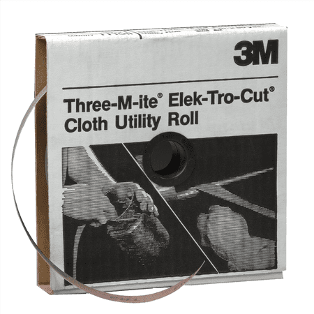 3M Automotive 5008 Utility Cloth Roll 211K, 1" x 50-yards, 120 Grit