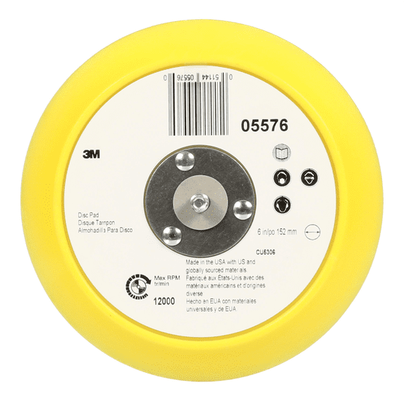 3M Automotive 5576 6" 3m Stikit Disc Pad