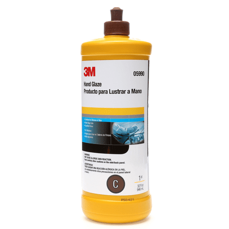 3M Automotive 5990 Hand Glaze, 1 Quart, Automotive Polishes