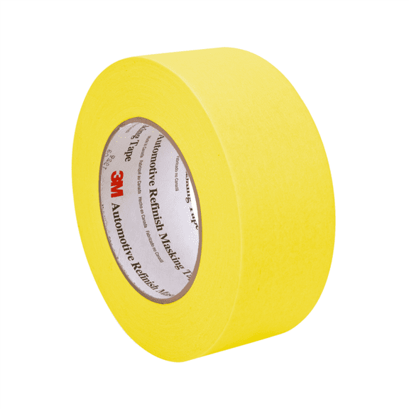 3M Automotive 6656 Autmotive Refinish Masking Tape, 48mm x 55m, 24 Rolls