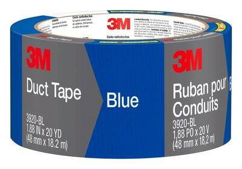 3M Blue Duct Tape 3920-BL, 1.88 in x 20 yd (48 mm x 18,2 m)