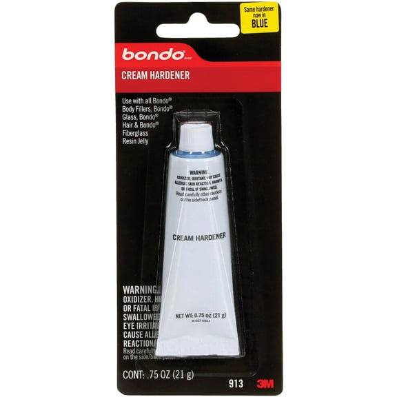 3M Bondo Blue Cream Body Filler Hardener - Single Pack