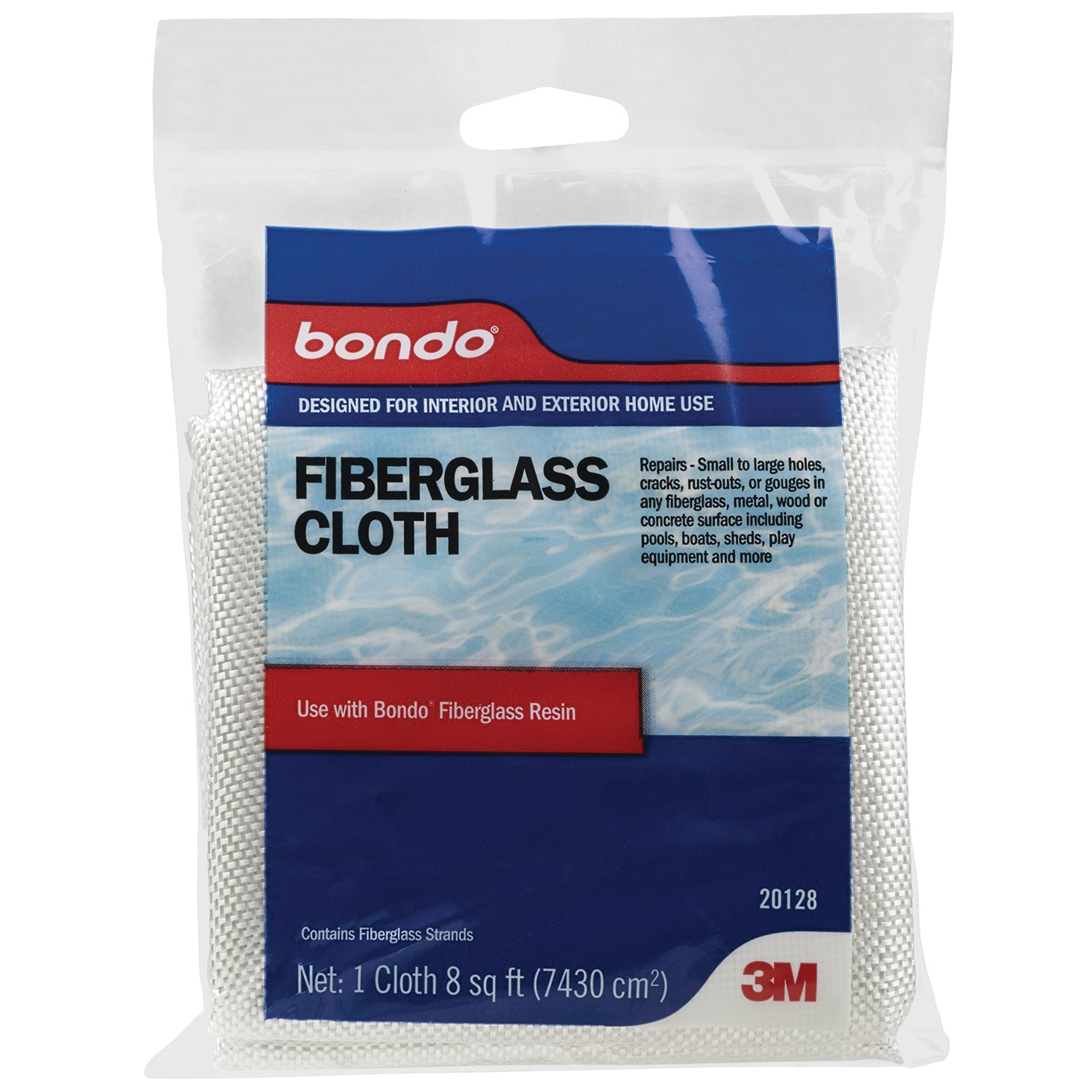 3M Bondo Fiberglass Cloth 8 sq ft