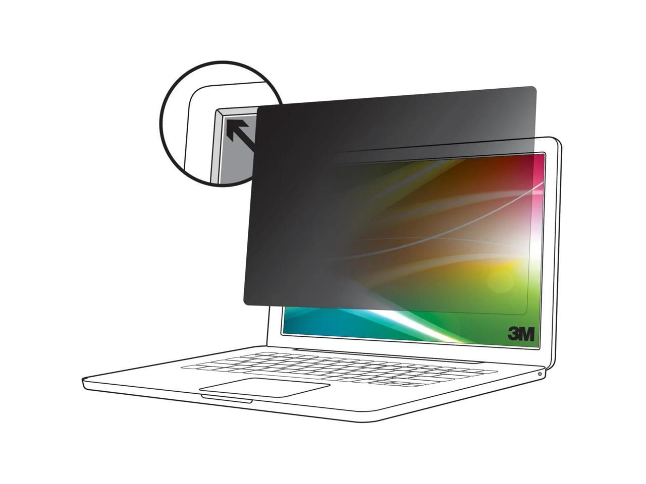 3M Bright Screen Privacy Filter for 12.5in Laptop, 16:9, BP125W9B - For ...