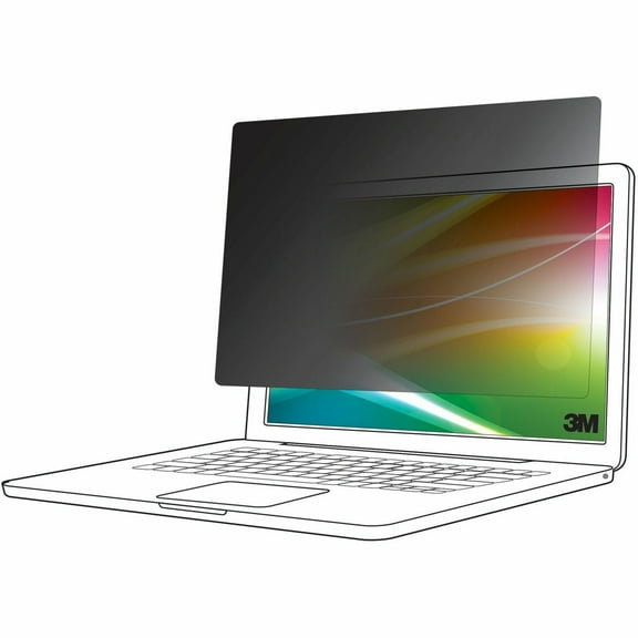 3M Bright Screen Privacy Filter for 14" Laptop 16:10 (BP140W1B)