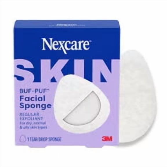 Buf-Puf Facial Sponge, Regular (2 Pack) (Bundle)