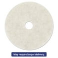 thumbnail image 1 of 3M Ultra High-Speed Natural Blend Floor Burnishing Pads 3300 19in White 5/CT 18209, 1 of 1
