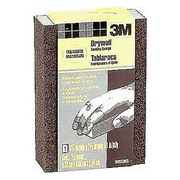 3M COMPANY 9093 Fine/Medium Sanding Sponge