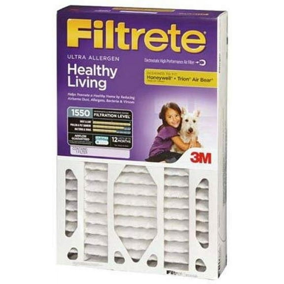 3M COMPANY Filtrete Filter DP02DC-4 White 20 x 20 x 4-Inch  Residential Use, Standard Application