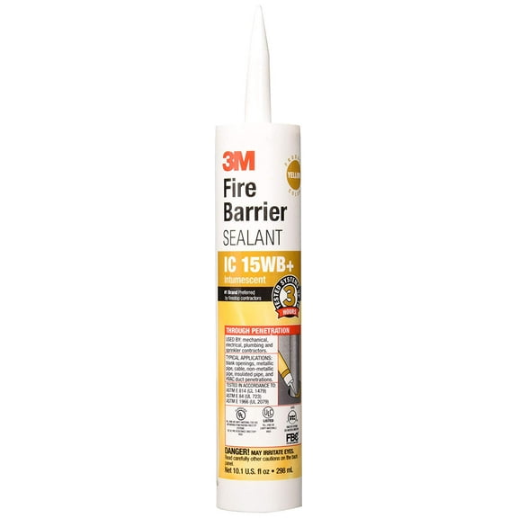 3M COMPANY IC 15WB 10.1-Ounce Fire Caulk