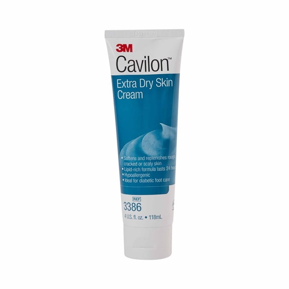 3M Cavilon Cream For Extra Dry Skin, Scented, Contains Glycerin /Dimethicone, 12 Ct
