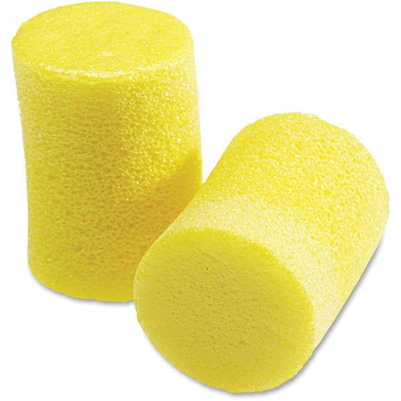 3M Classic Earplugs 312-1201, Uncorded, Poly Bag (200 PAIRS PER BOX)