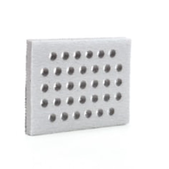 3M Clean Sanding Interface Pad 28324, 3 in x 4 in x 1/2 in 33 Holes, 10 per case