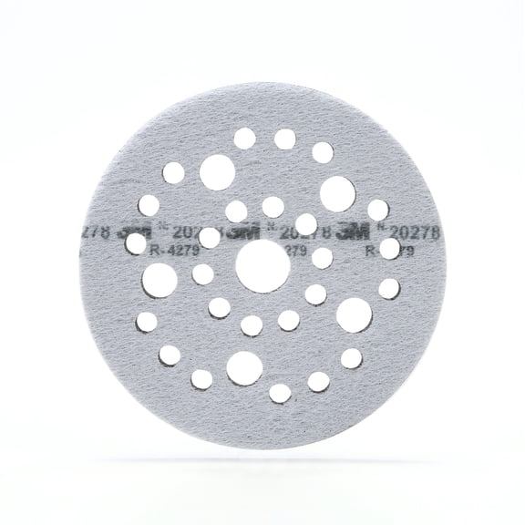 3M Clean Sanding Soft Interface Disc Pad 20278, 5 in x 1/2 in x 3/4 in Multihole, 10 per case