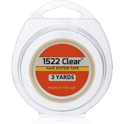 3M-Clear 1522 Tape Roll 3/4 X 3 yards By WALKER TAPE 1 Roll double side adhesive