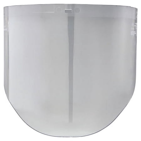 3M Clear Polycarbonate Faceshield, W96, Uncoated, Clear, Molded, 14.5 In L X 9 In H | Bundle of 5 Each