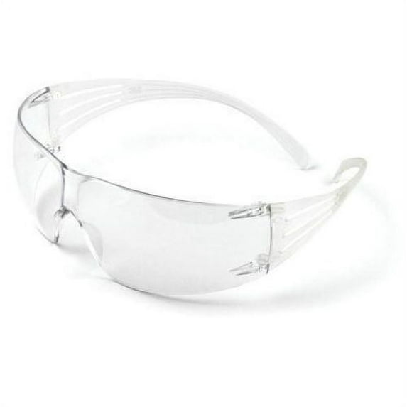3M Clear Safety Glasses, Anti-Fog, Wraparound
